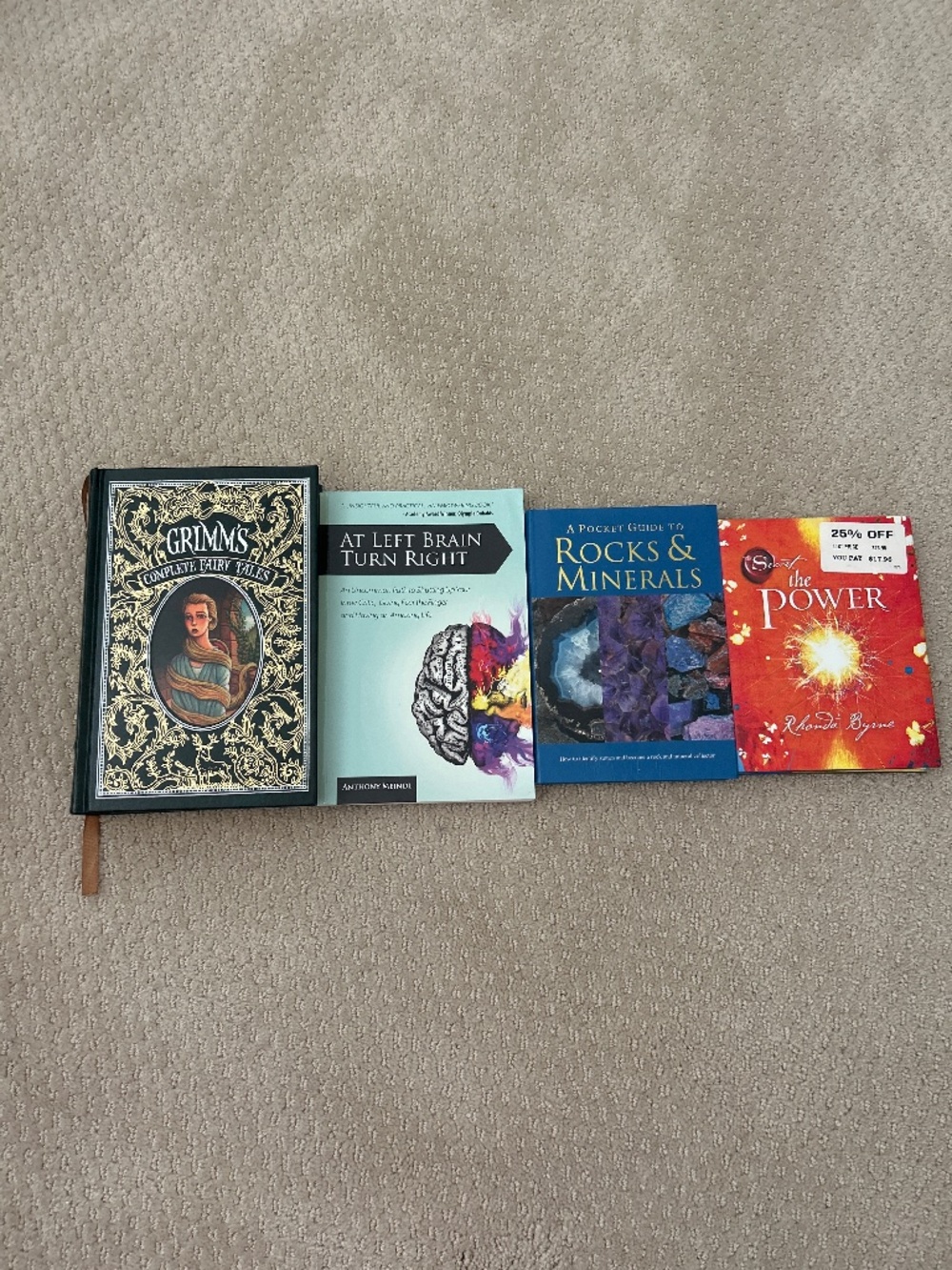Set of 4 books